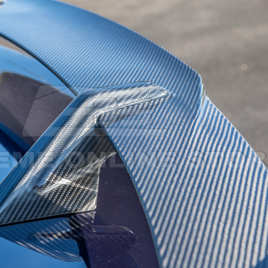 2021-Up BMW G82 M4 Carbon Fiber High Kick Rear Trunk Spoiler