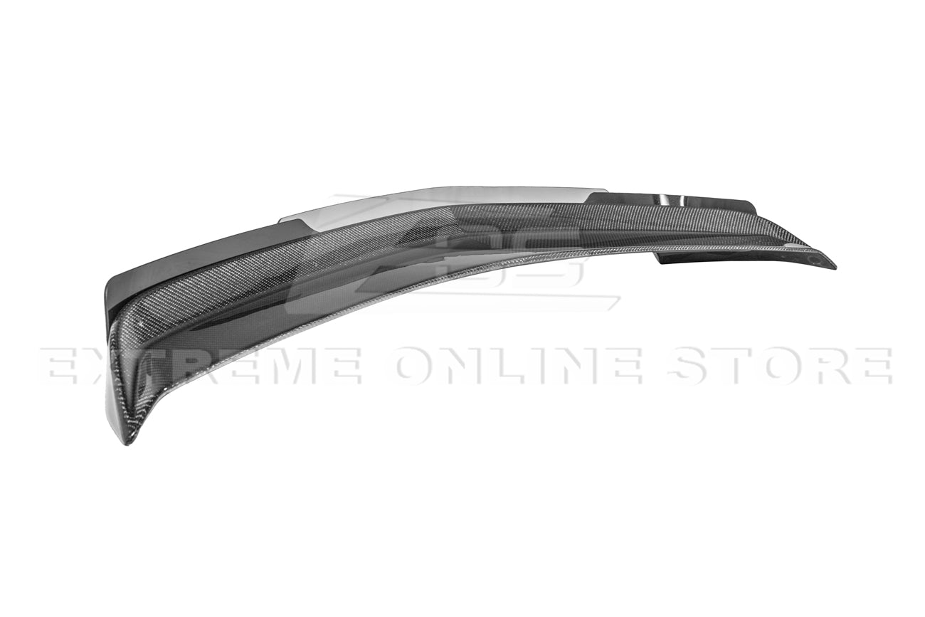 2016-19 Cadillac CTS-V Carbon Fiber Rear Trunk Wing Wickerbill Spoiler