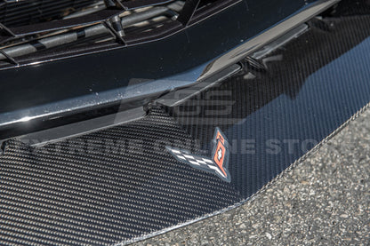 Chevrolet Corvette C7 ZR1 DRY CARBON FIBER Front Splitter & Winglet