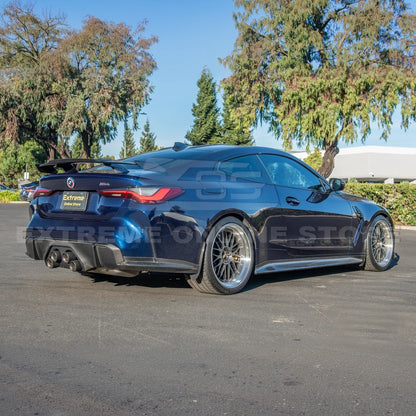 2021-Up BMW G82 M4 Carbon Fiber High Kick Rear Trunk Spoiler