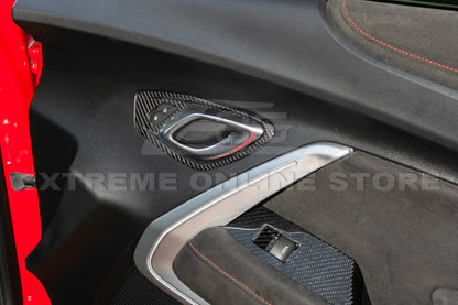 2019-24 Camaro Dry Carbon Fiber Interior Door Handle Cover