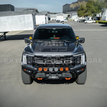 2021-Up F-150 Raptor Carbon Fiber Hood Cover