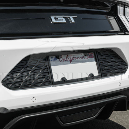 2015-23 Ford Mustang Rear License Plate Frame Trim Cover