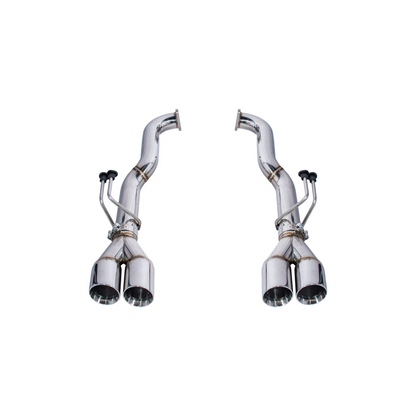 2008-2009 Pontiac G8 T-304 Muffler Delete Quad Tips Axle Back Exhaust