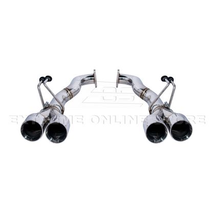 2008-2009 Pontiac G8 T-304 Muffler Delete Quad Tips Axle Back Exhaust