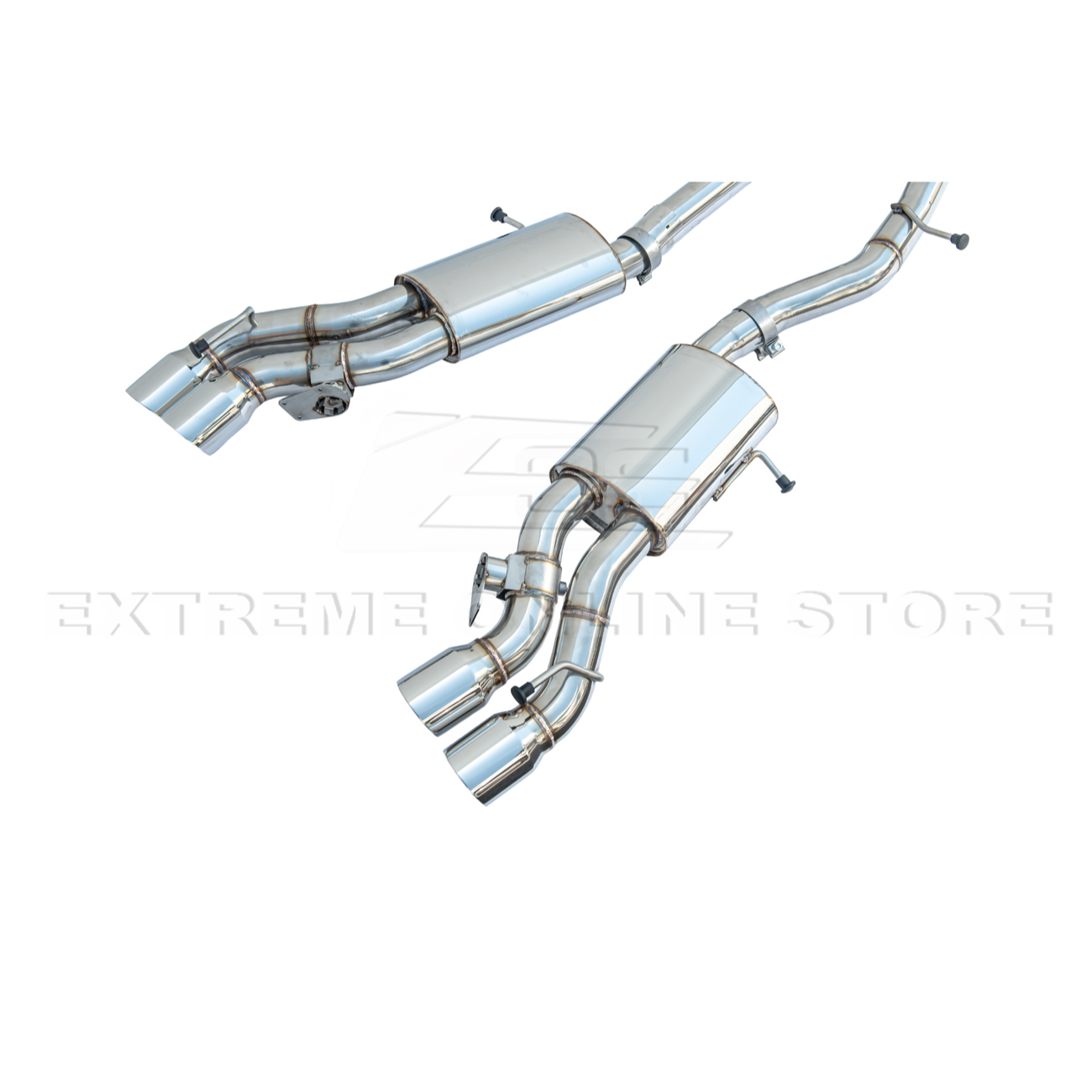 2016-2019 Cadillac CTS-V Muffler Resonated Cat Back Exhaust
