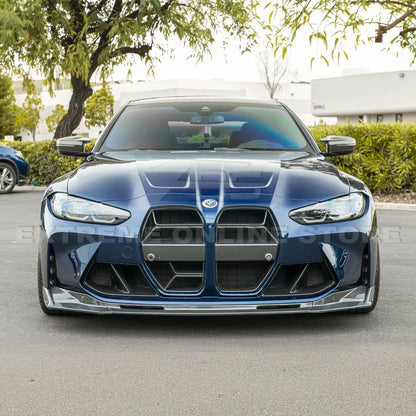 2021-Up BMW G82 G83 M4 VRS Carbon Fiber Front Splitter Lip & Side Skirts