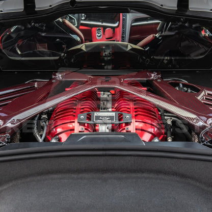 Chevrolet Corvette C8 DRY CARBON FIBER X-Brace