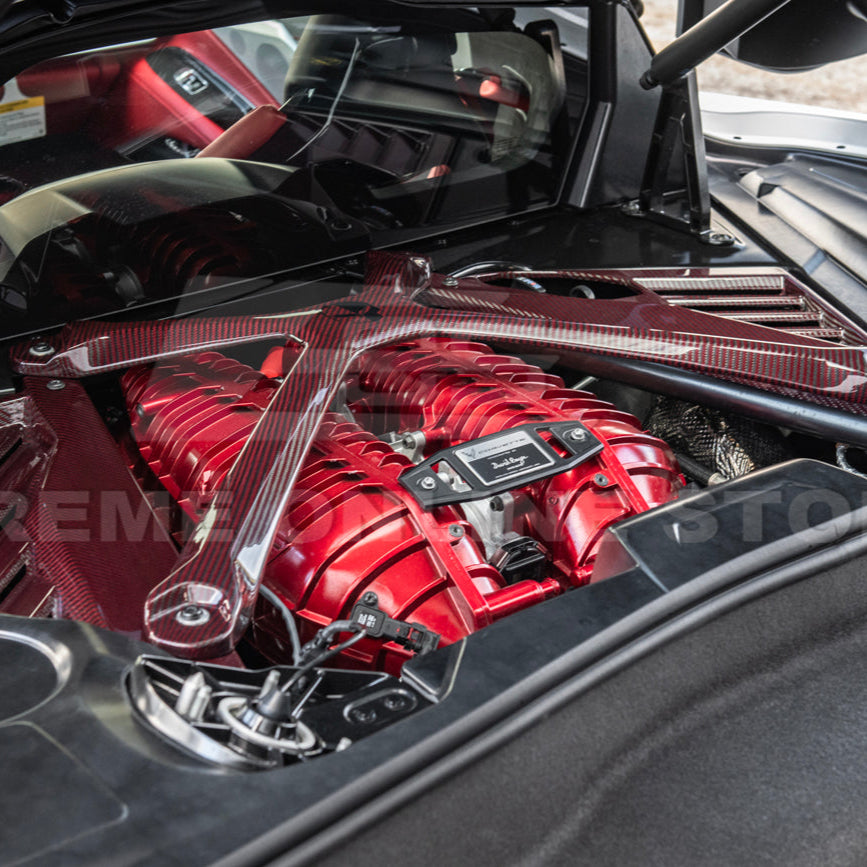 Chevrolet Corvette C8 DRY CARBON FIBER X-Brace
