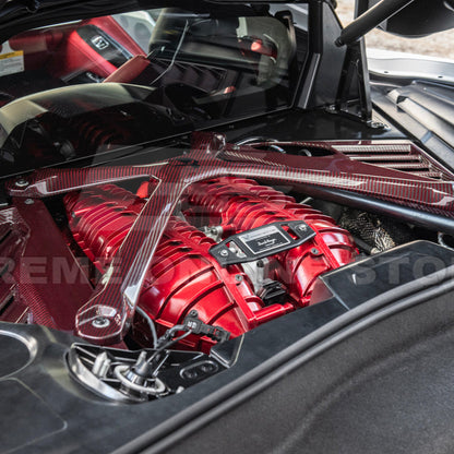 Chevrolet Corvette C8 DRY CARBON FIBER X-Brace