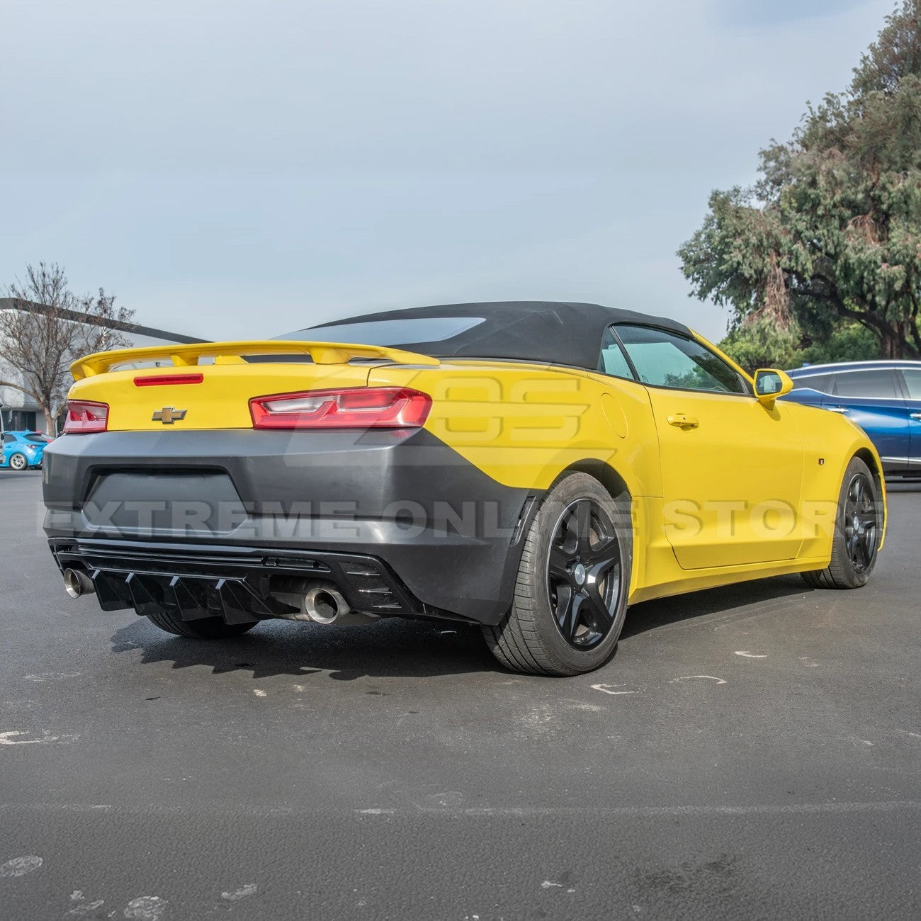 2016-Up Camaro | Performance Track Style Rear Quad Exit Diffuser