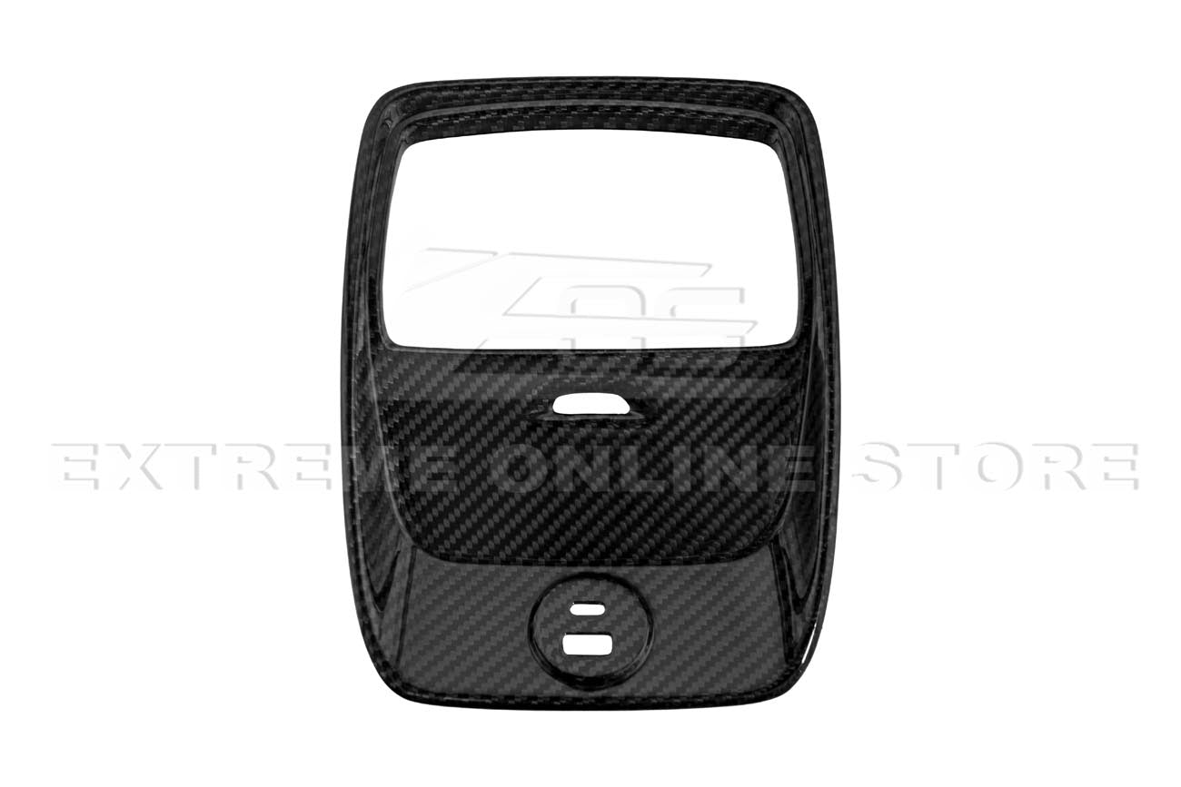 2021+ Ford Mustang Mach-E DRY Carbon Fiber Rear AC Panel Cover