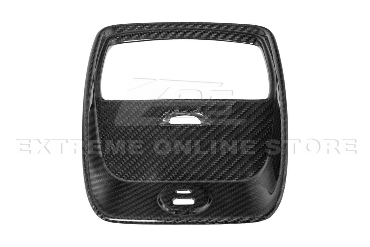 2021+ Ford Mustang Mach-E DRY Carbon Fiber Rear AC Panel Cover