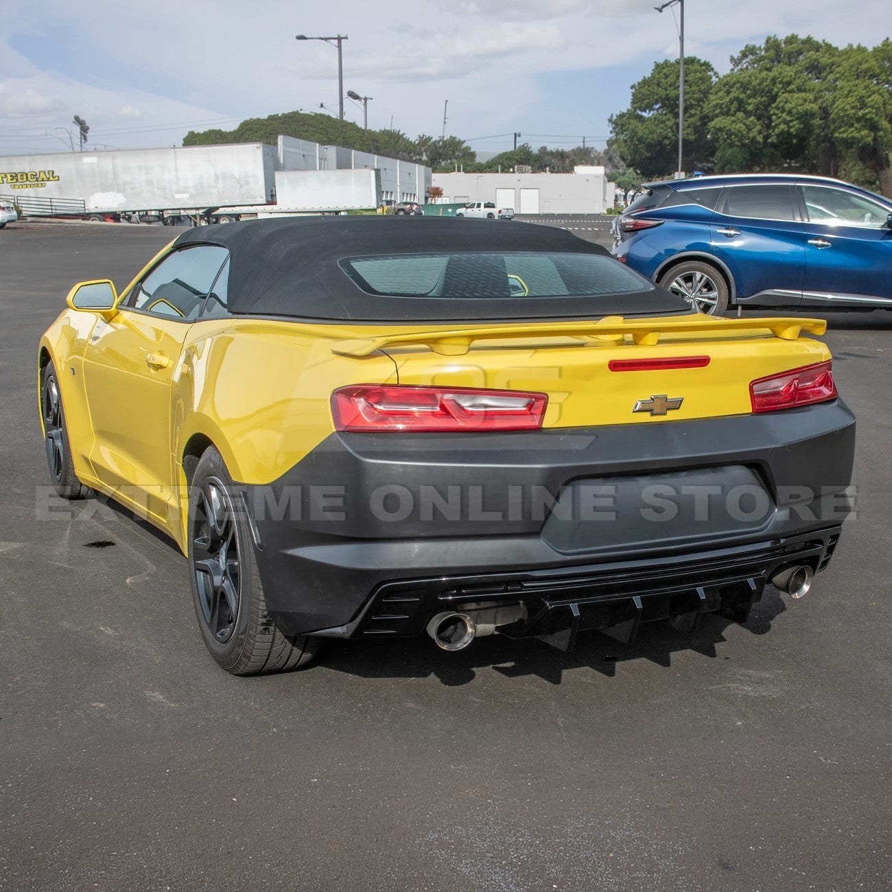2016-Up Camaro | Performance Track Style Rear Quad Exit Diffuser