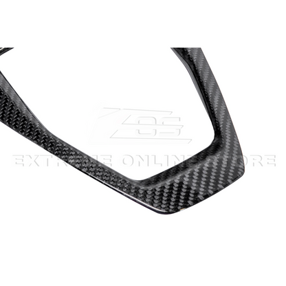 2024-Up Mustang DRY CARBON FIBER Gear Shift Panel Cover