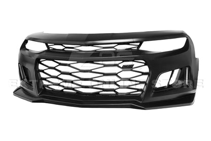 2016-18 Camaro ZL1 Conversion Front Bumper Kit With DRL Light