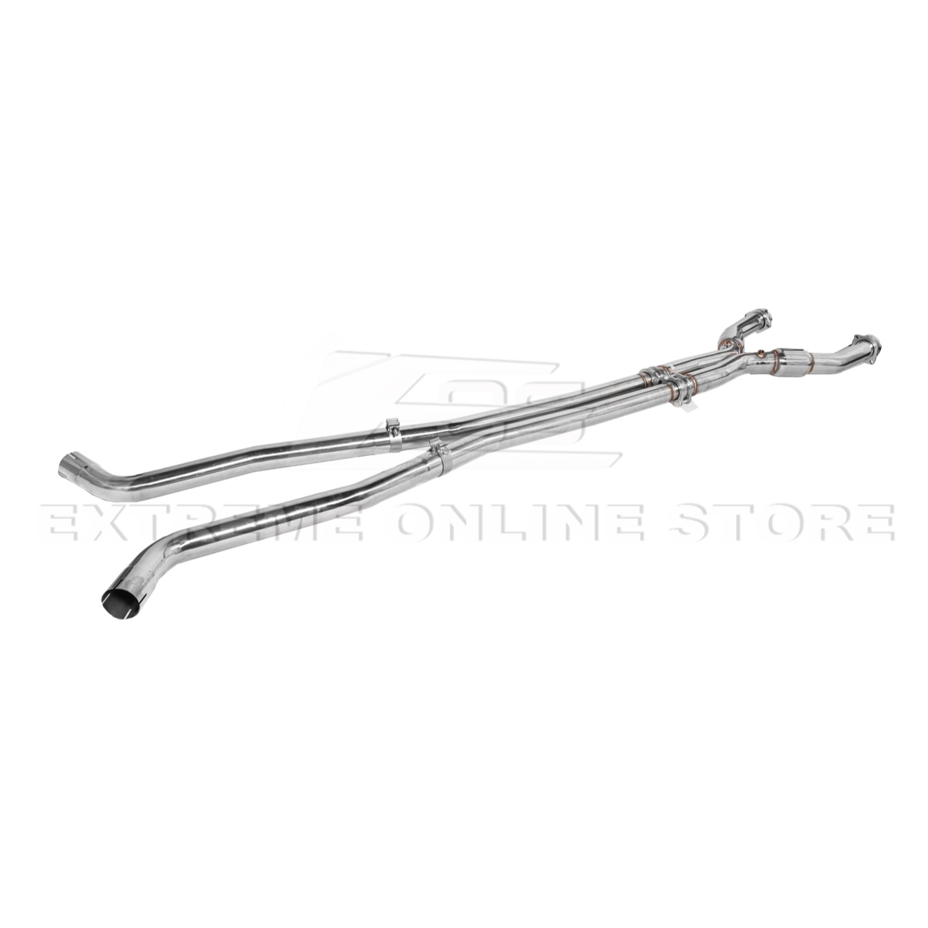 2009-2014 Cadillac CTS-V Long Tube Headers & Resonated Mid Pipe