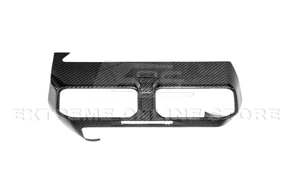 2024-Up Mustang DRY CARBON FIBER AC Outlet Panel Trim