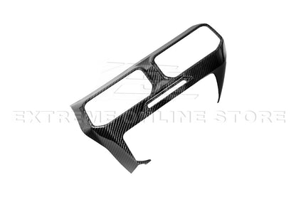 2024-Up Mustang DRY CARBON FIBER AC Outlet Panel Trim