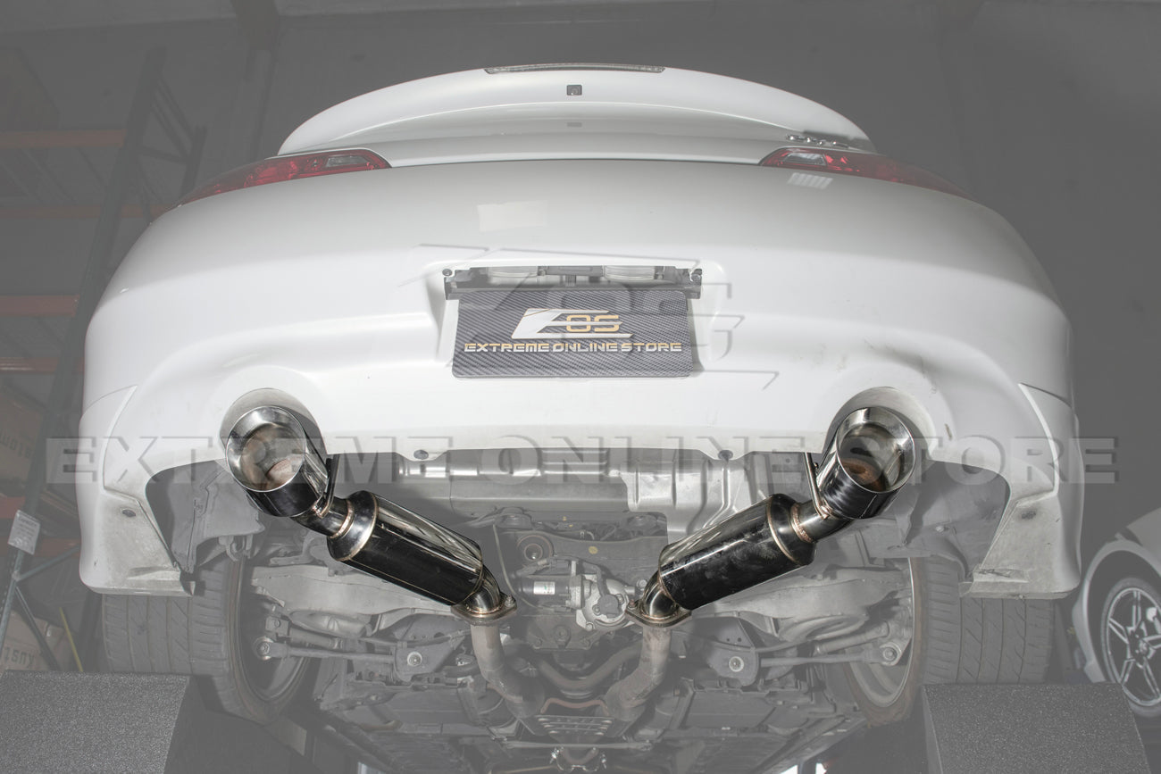 Nissan 370Z | Infiniti Q60 | G37 Coupe Axle Back 4.5" Dual Tips Exhaust