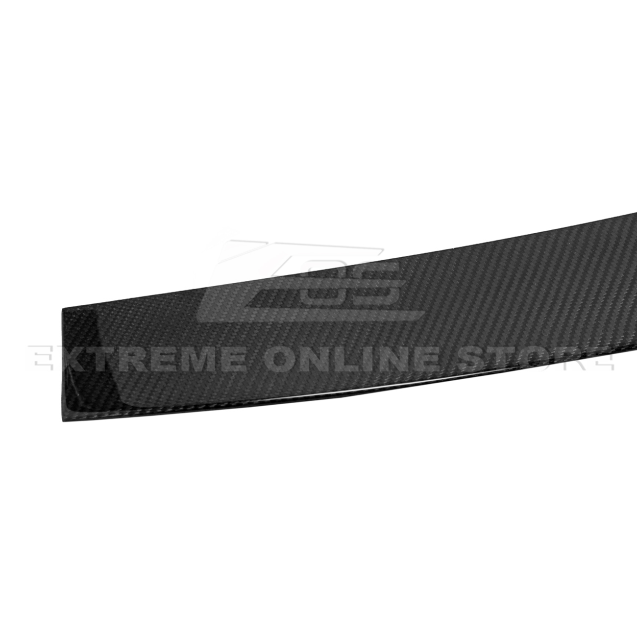 2020-Up Corvette C8 DRY CARBON FIBER Windshield Upper Molding Trim