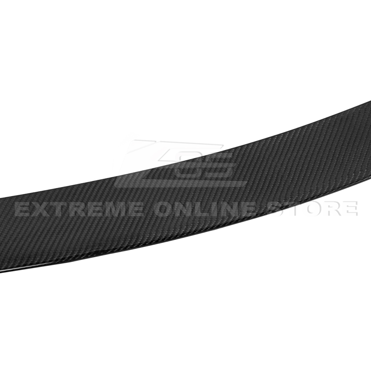 2020-Up Corvette C8 DRY CARBON FIBER Windshield Upper Molding Trim