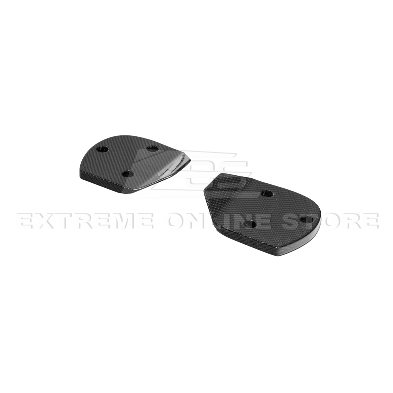 Chevrolet Corvette C8 DRY CARBON FIBER Engine Bay Struct Covers