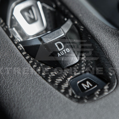 Corvette C8 DRY CARBON FIBER Gear Switch Control Panel Trim Cover Overlay
