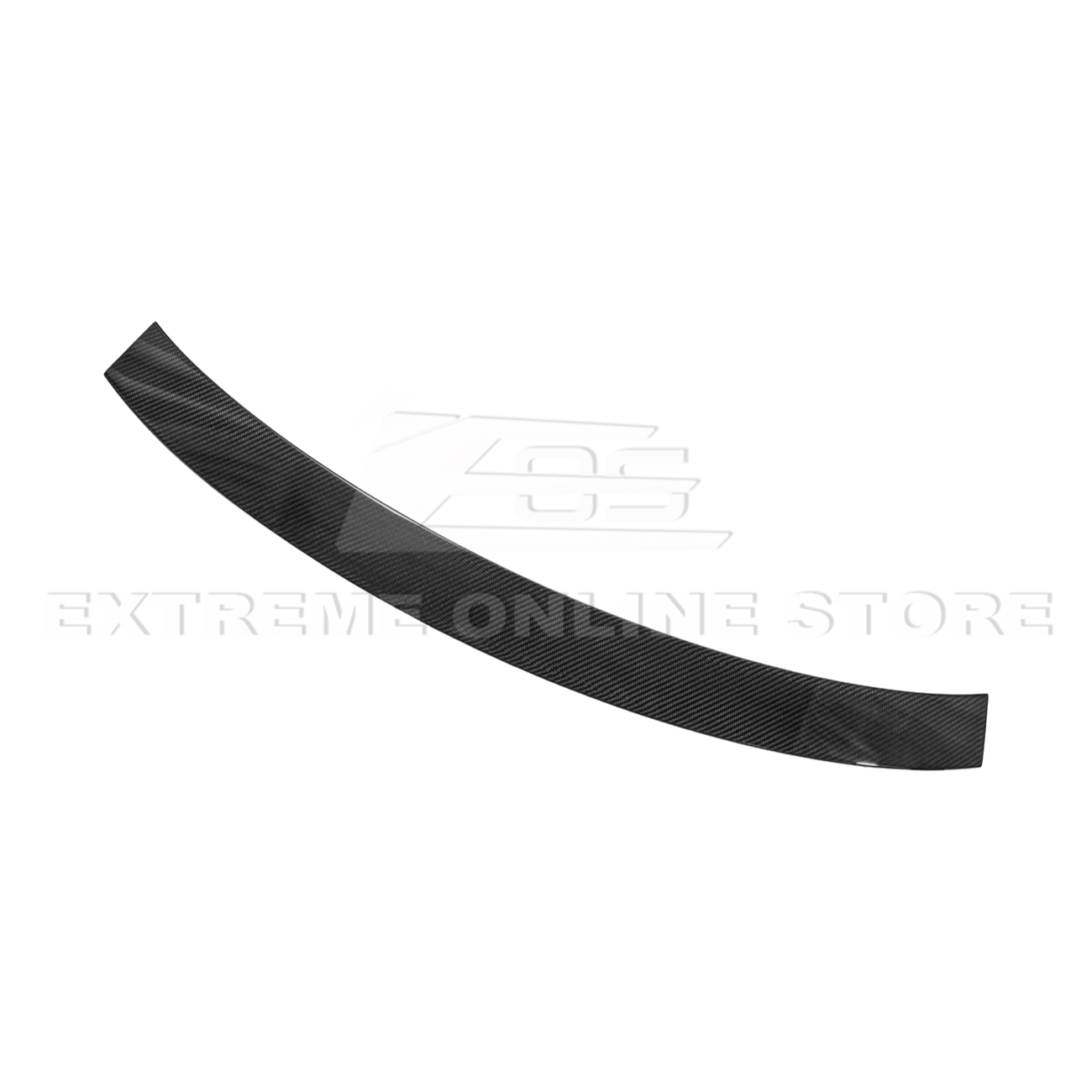 2020-Up Corvette C8 DRY CARBON FIBER Windshield Upper Molding Trim