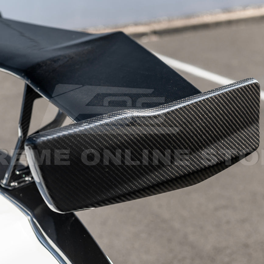 Corvette C7 ZR1 ZTK Conversion Rear Spoiler High Wing With Wing Riser