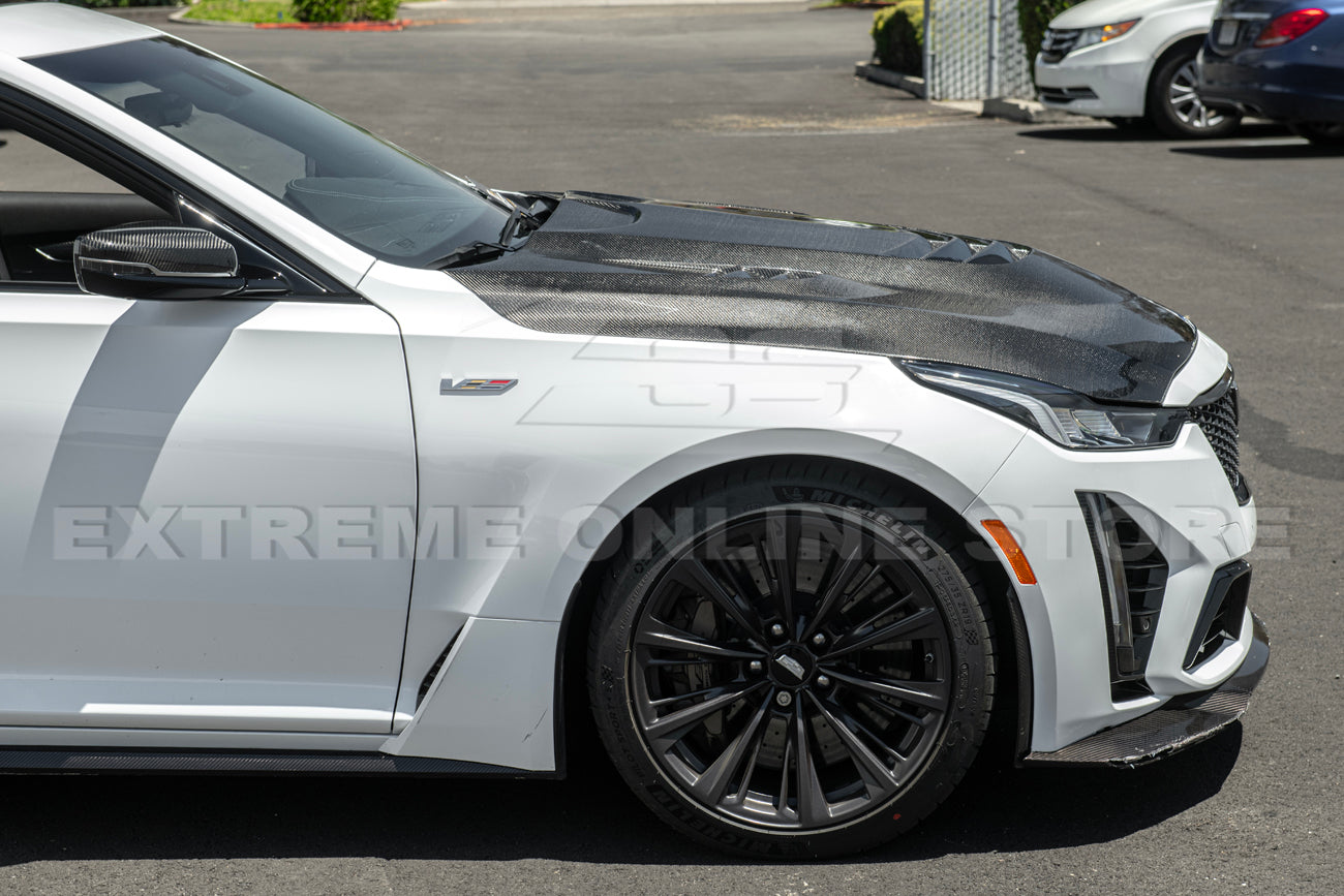 2020-Up Cadillac CT5 Front Vented Hood Trim Cover