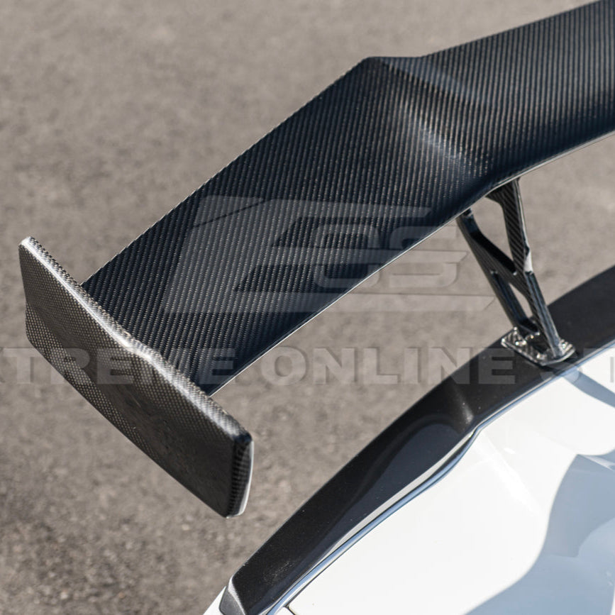 Corvette C7 ZR1 ZTK Conversion Rear Spoiler High Wing With Wing Riser