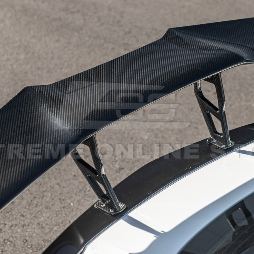 Corvette C7 ZR1 ZTK Conversion Rear Spoiler High Wing With Wing Riser