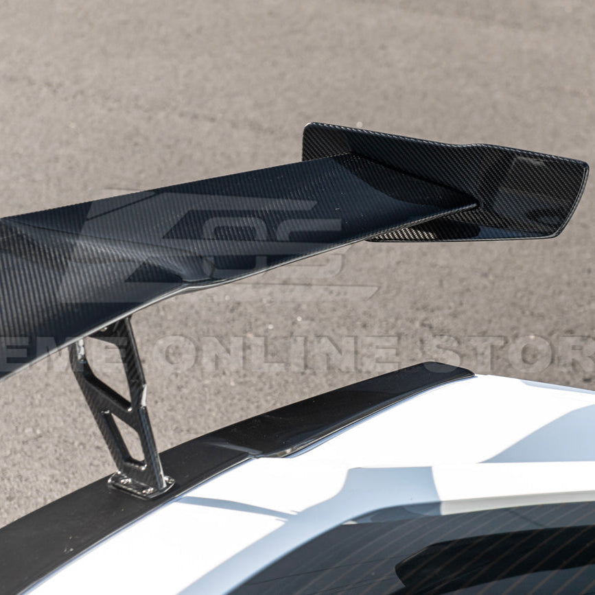 Corvette C7 ZR1 ZTK Conversion Rear Spoiler High Wing With Wing Riser