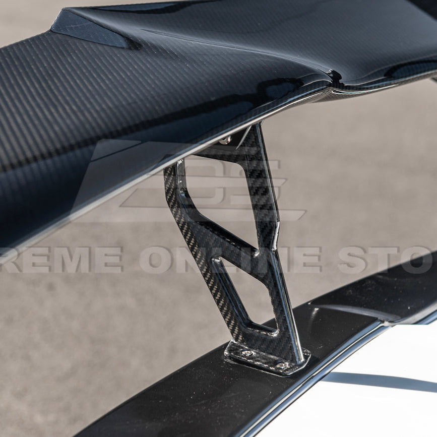 Corvette C7 ZR1 ZTK Conversion Rear Spoiler High Wing With Wing Riser
