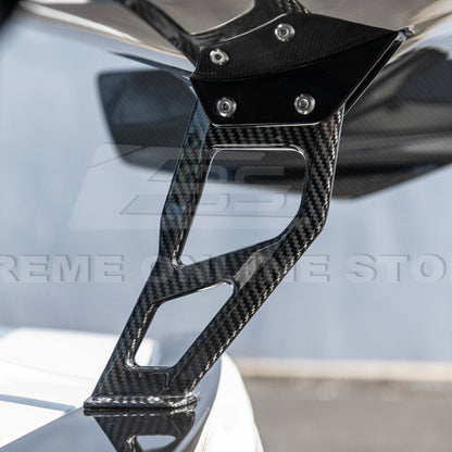 Corvette C7 ZR1 ZTK Conversion Rear Spoiler High Wing With Wing Riser