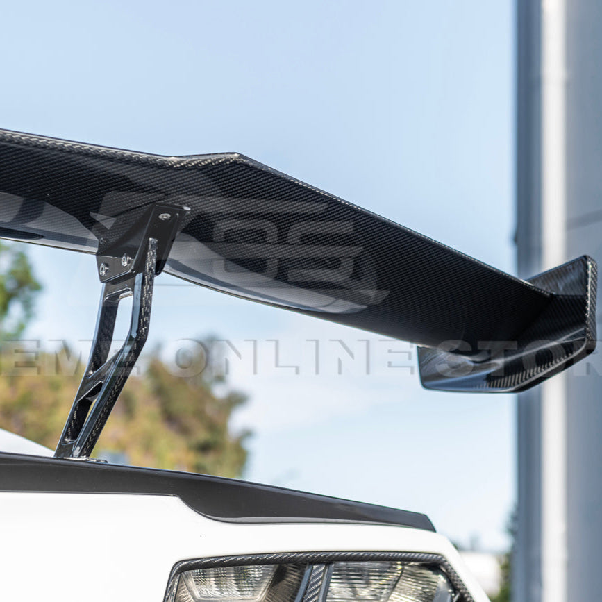 Corvette C7 ZR1 ZTK Conversion Rear Spoiler High Wing With Wing Riser