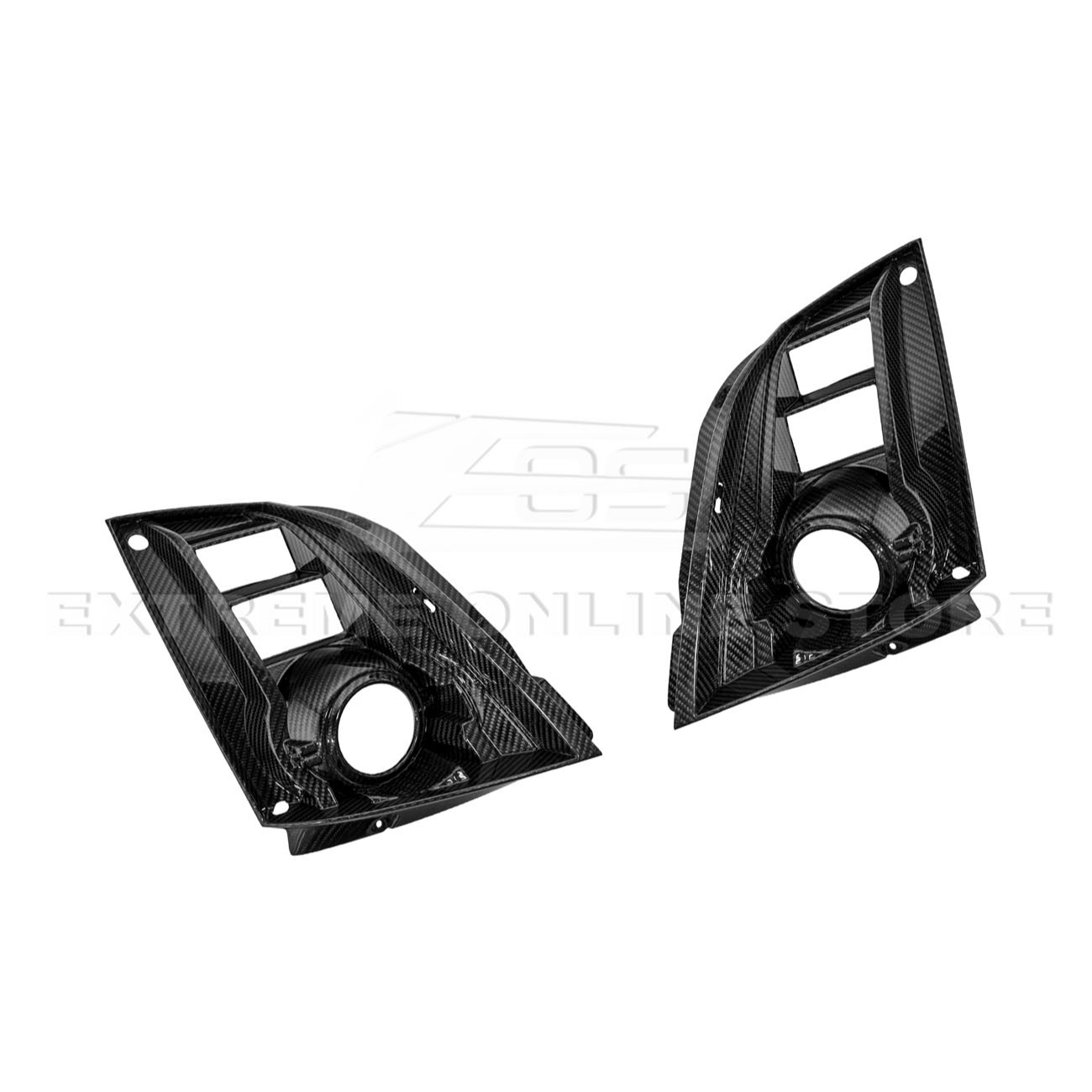 2009-15 CTS-V Dry Carbon Fiber Headlights Internal Lens Cover