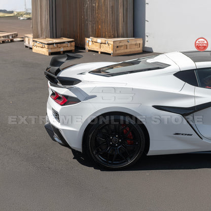 Z06 Conversion Corvette C8 All Model DRY CARBON FIBER Rear High Wing