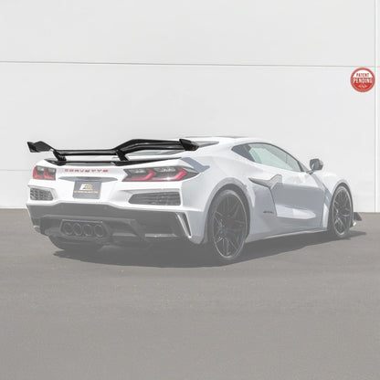 Z06 Conversion Corvette C8 All Model DRY CARBON FIBER Rear High Wing