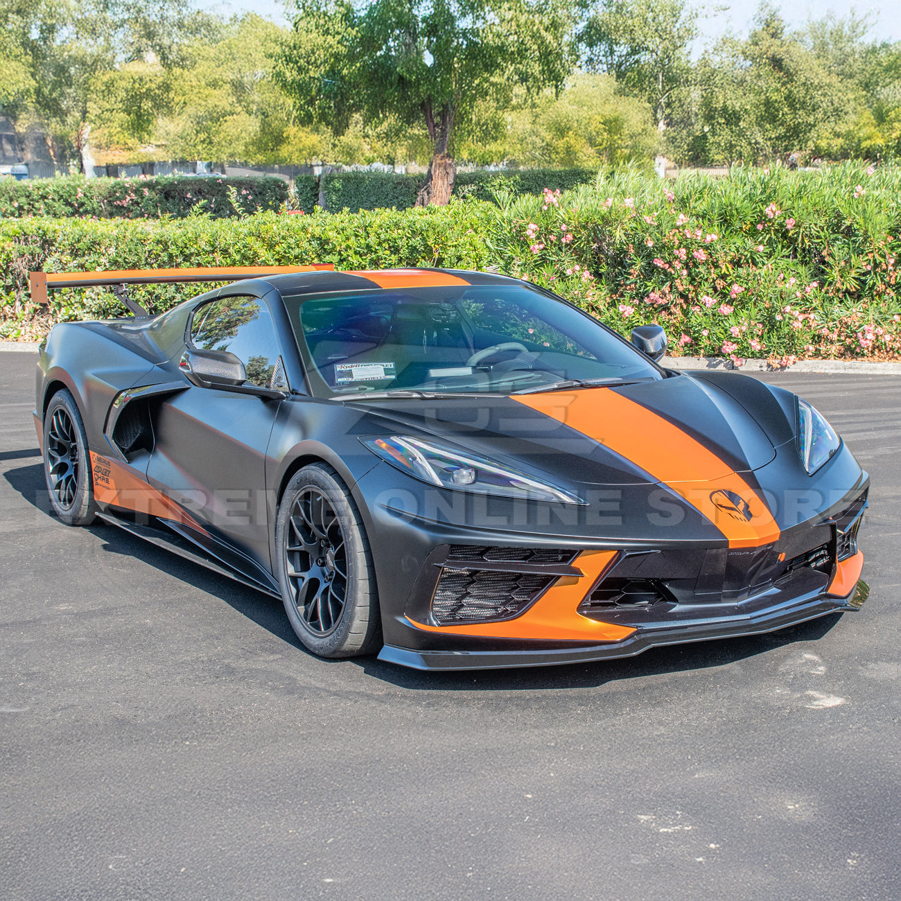 Corvette C8 Stingray DRY CARBON FIBER Front Splitter [Z06 / Z07 Conversion Package]