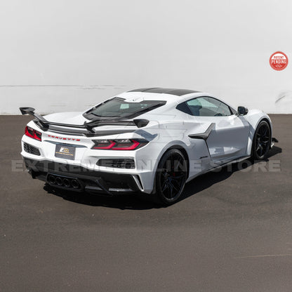 Z06 Conversion Corvette C8 All Model DRY CARBON FIBER Rear High Wing