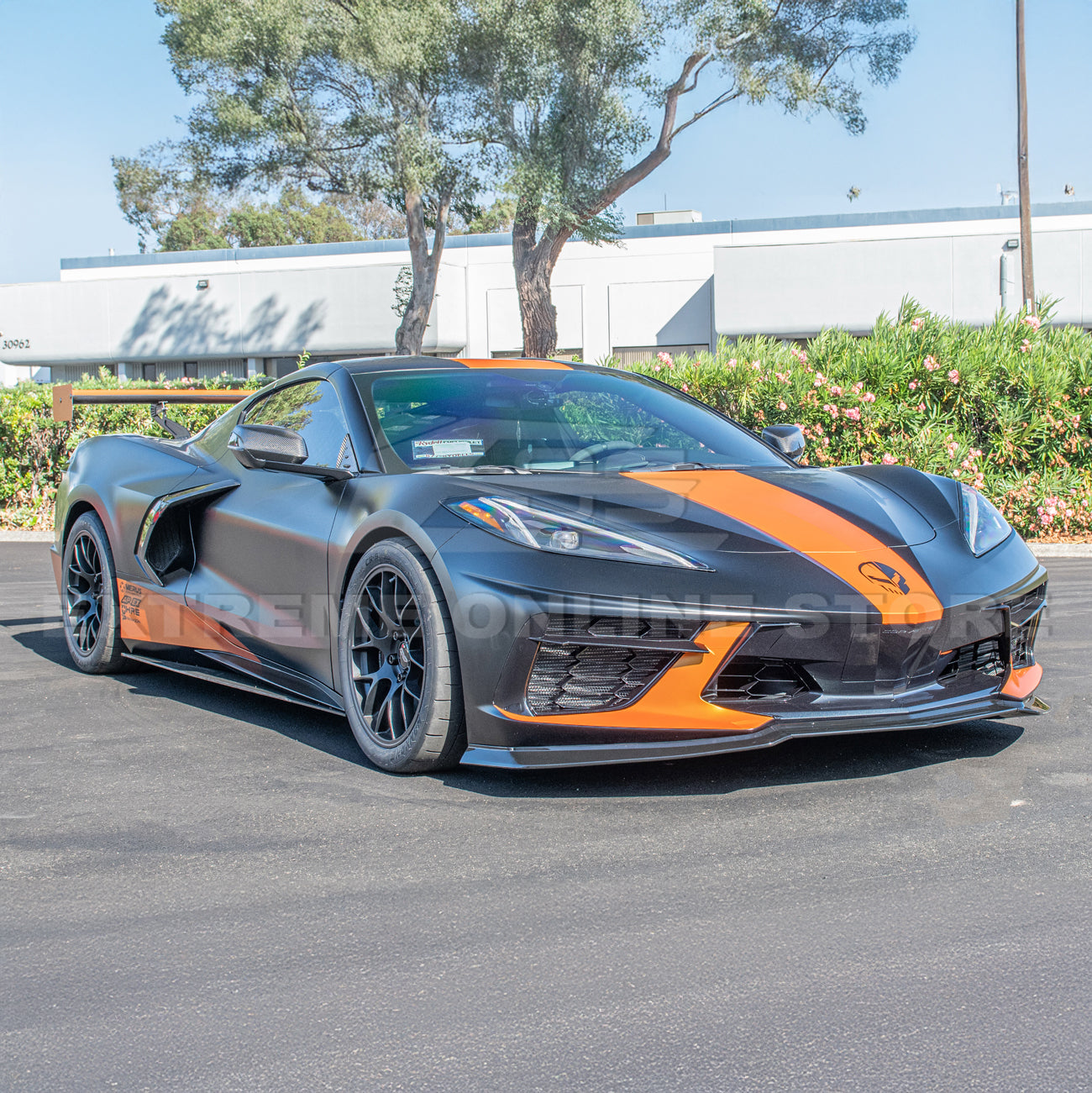 Corvette C8 Stingray DRY CARBON FIBER Front Splitter [Z06 / Z07 Conversion Package]