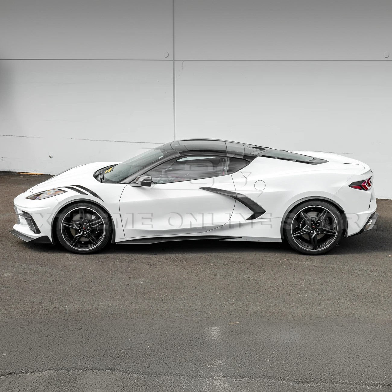 Chevrolet Corvette C8 DRY CARBON FIBER Side Wheel Fender