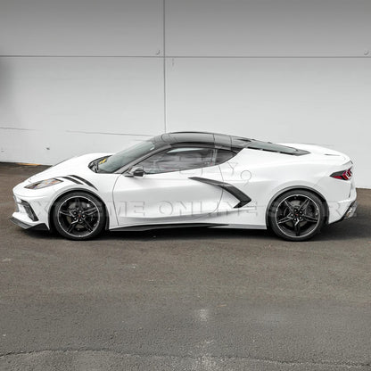 Chevrolet Corvette C8 DRY CARBON FIBER Side Wheel Fender