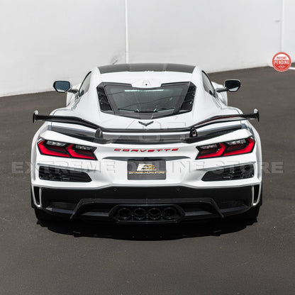 Z06 Conversion Corvette C8 All Model DRY CARBON FIBER Rear High Wing