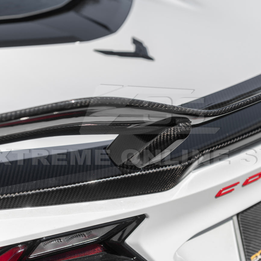 Z06 Conversion Corvette C8 All Model DRY CARBON FIBER Rear High Wing