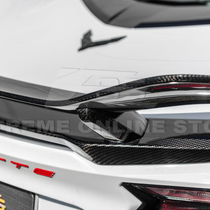 Z06 Conversion Corvette C8 All Model DRY CARBON FIBER Rear High Wing