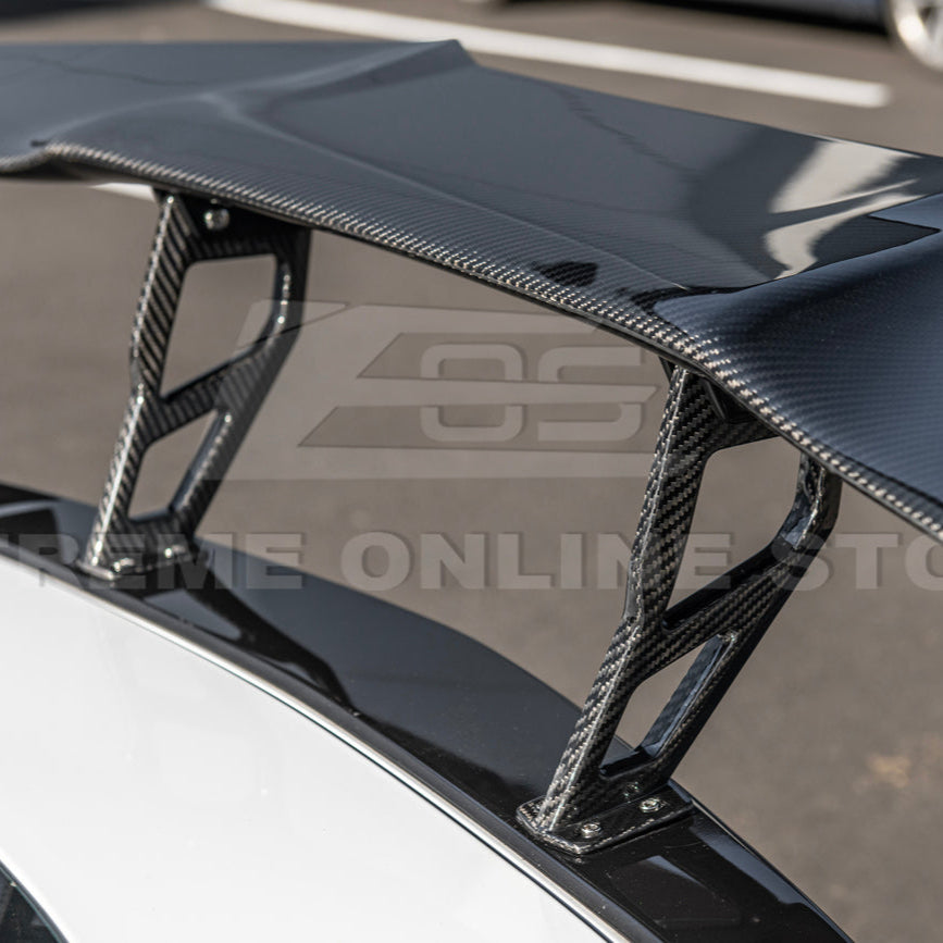 Corvette C7 ZR1 ZTK Conversion Rear Spoiler High Wing With Wing Riser