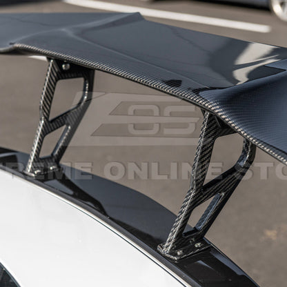 Corvette C7 ZR1 ZTK Conversion Rear Spoiler High Wing With Wing Riser